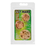 STAY HARD - THREE RINGS - CLEAR