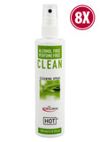 HOT CLEAN ALC.FREE 150 EXP - 8 PCS