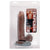 EMPEROR 8 INCH VIBRATING BROWN