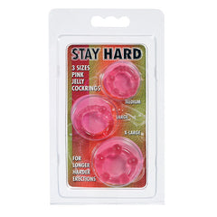 STAY HARD - THREE RINGS - PINK