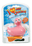 I RUB MY DUCKIE TRAVEL/PINK