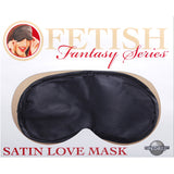 FF SATIN LOVE MASK - BLACK