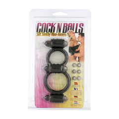 COCKNBALLS VIBRO HARNESS BLACK