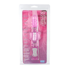 BUTTERFLY PEARL VIBRATOR PINK