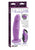 FF ELITE VIBRATING 6" DILDO PURPLE