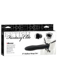 FF ELITE 9" HOLLOW STRAP-ON BLACK