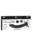 FF ELITE 10" HOLLOW STRAP-ON BLACK