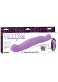 FF ELITE 13" VIBR.DOUBLE DILDO PURP