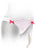 FF ELITE VIBR. PANTY PINK/WHITE