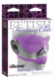 FF ELITE BALL GAG & MASK SMALL PURP