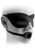 FF ELITE OPEN MOUTH GAG&MASK L BLAC