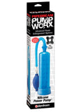 PW SILICONE POWER PUMP BLUE