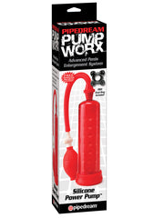 PW SILICONE POWER PUMP RED