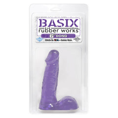 BASIX 6" DONG PURPLE