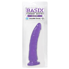 BASIX SLIM 7" DONG PURPLE