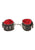 X-PLAY PASSION FUR WRIST CUFFS RED