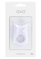 OVO B2 VIBRATING RING WHITE