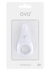 OVO B3 VIBRATING RING WHITE