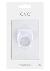 OVO B6 VIBRATING RING WHITE