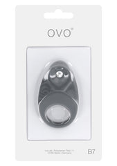 OVO B7 VIBRATING RING GREY