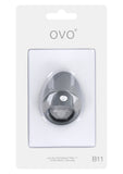 OVO B11 VIBRATING RING GREY