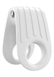 OVO B12 VIBRATING RING WHITE