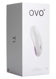 OVO T1 STIMULATOR WHITE/PINK