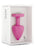 JEWELL BUTT PLUG ROUND PINK 30MM