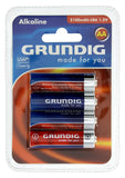 GRUNDIG ALKALINE  AA 24 X 4 PCS