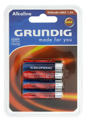 GRUNDIG AKALINE AAA 24 X 4 PCS