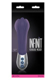 INFINIT RECHARGEABLE MASSAGER PLUM