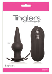 TINGLERS VIBRATING PLUG II BLACK