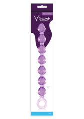 VIVANT PLEASURE BEADS PURPLE