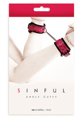 SINFUL ANKLE CUFFS PINK