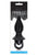 PINNACLE VIBRATING MASSAGER BLACK