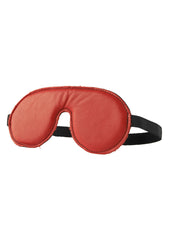 EYEMASK LEATHER RED