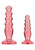 CRYSTAL JELLIES ANAL KIT PINK