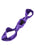 BLACK ROSE ROSIE RESTRAINTS PURPLE