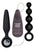 BOOTY CALL BOOTY VIBRO KIT BLACK