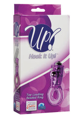 UP TOP LOADING BEADED RING PURPLE