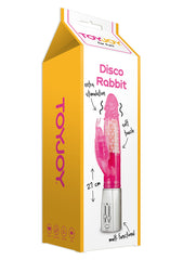 DISCO RABBIT VIBRATOR PINK