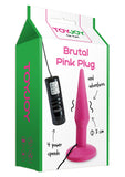 BRUTAL PINK PLUG VIBRATING SMALL