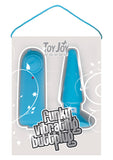 FUNKY VIBRATING BUTTPLUG BLUE