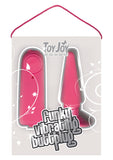 FUNKY VIBRATING BUTTPLUG PINK