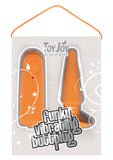 FUNKY VIBRATING BUTTPLUG ORANGE