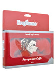 PH FURRY LOVE CUFFS  -  RED