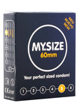 MY.SIZE 60 CONDOMS 3 PCS